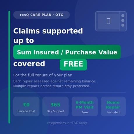 1 Year - resQ Care Plan (RCP) Extended Warranty Renewal - OTG-1