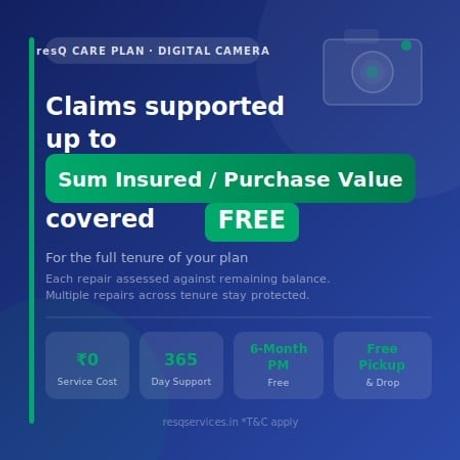 3 Year - resQ Care Plan (RCP) Extended Warranty - Camera from Rs.10000 to Rs.20000-1