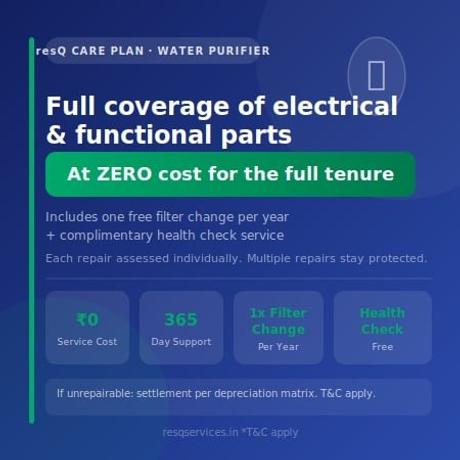 2 Year - resQ Care Plan (RCP) Extended Warranty - Water Purifier (without Filter), from Rs.15000 to Rs.20000-1