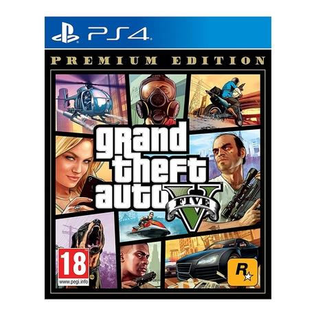 Grand Theft Auto V PS4 Game (Premium Edition)-0