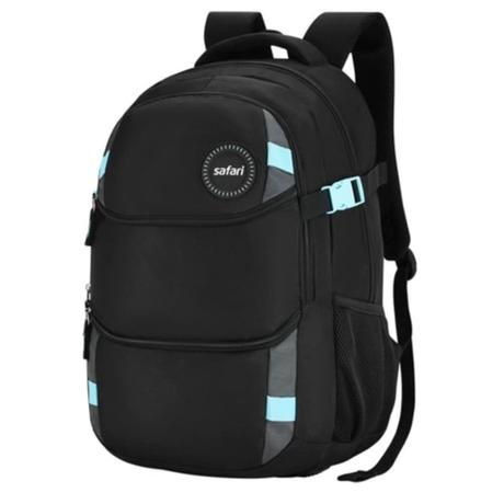Safari Twin Deluxe 19 FB Laptop Backpack, Black-1