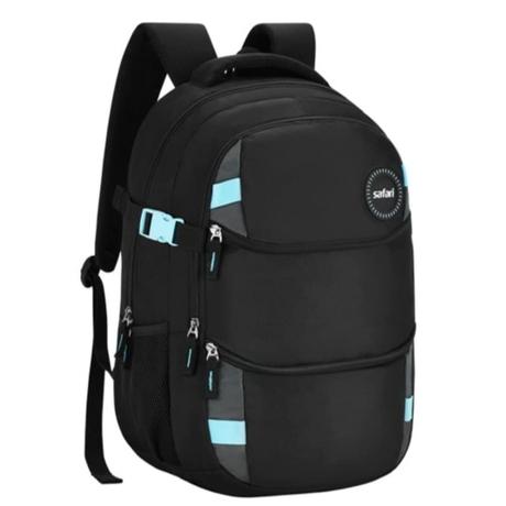 Safari Twin Deluxe 19 FB Laptop Backpack, Black-2