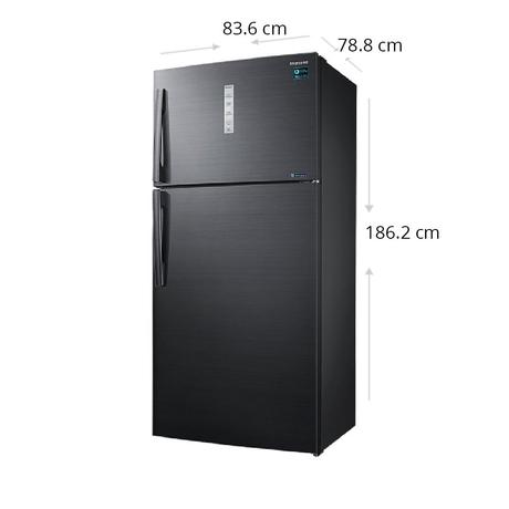 Samsung 670 L 2 Star Inverter Frost Free Double Door Refrigerator(RT65K7058BS BK SSL, Convertible, Twin Cooling+)-5