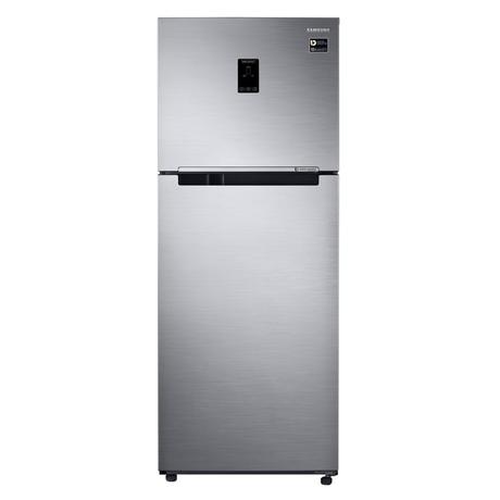 Samsung 394 L 2 Star Inverter Frost Free Double Door Refrigerator(RT39M5538S8 ELGNT INX, Convertible, Twin Cooling+)-0