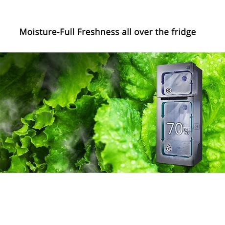 Samsung 394 L 2 Star Inverter Frost Free Double Door Refrigerator(RT39M5538S8 ELGNT INX, Convertible, Twin Cooling+)-4