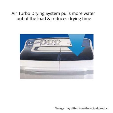 Samsung 8 Kg Top Loading Semi-Automatic Washing Machine, WT80M4000HR-4