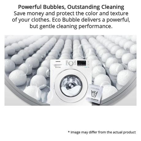 Samsung 7 Kg Front Loading Fully Automatic Washing Machine, WW70J42E0BX-8