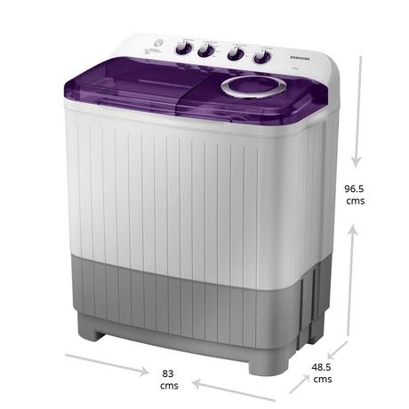 Samsung 7.5 Kg Top Semi-Automatic Washing Machine, WT75M3200HL-1