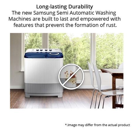 Samsung 7.5 Kg Top Semi-Automatic Washing Machine, WT75M3200HL-7