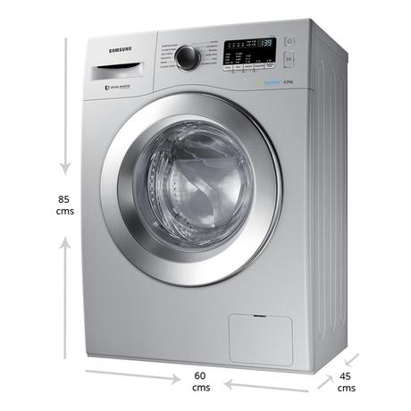 Samsung 6 Kg Front Loading Fully Automatic Washing Machine, WW60R20EK0S-2