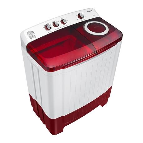 Samsung 8.5 Kg Top Loading Semi-Automatic Washing Machine with Hexa Storm Pulsator, WT85R4200RR/TL-3