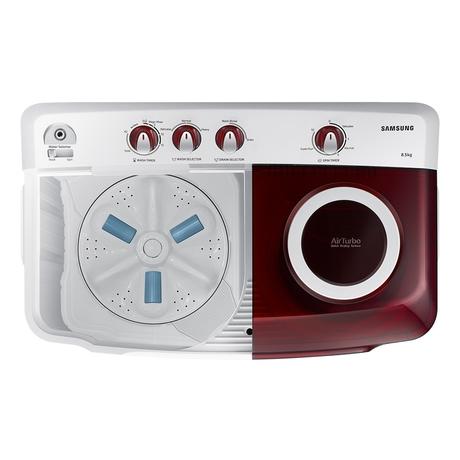 Samsung 8.5 Kg Top Loading Semi-Automatic Washing Machine with Hexa Storm Pulsator, WT85R4200RR/TL-4