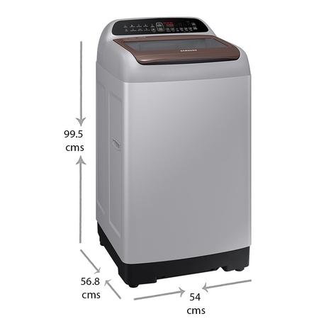 Samsung 6.5 Kg Top Loading Fully Automatic Washing Machine with Digital Inverter Technology, T Series WA65T4262NS-1