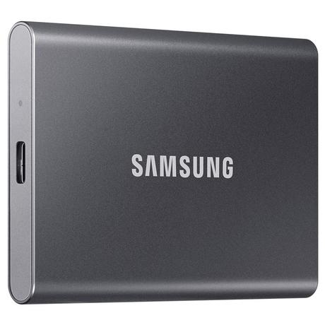Samsung 2 TB T7 MU-PC2T0T Portable Solid State Drive (SSD), Titan Grey-1