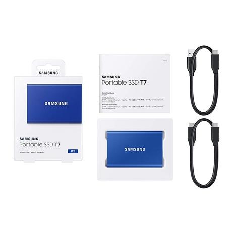 Samsung 1 TB T7 Portable SSD Hard Disk Drive (HDD)-5