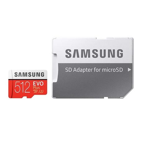 Samsung 512 GB EVO Plus microSDXC Memory Card with Adapter-4