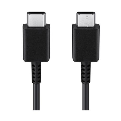 Samsung USB-C to USB-C Cable, Universal Compatibility, Reversible Design, 2 Amp, 100 cm (1 m) Length, High Speed Data Transfer/Charging, Original, Black, EP-DA705BBEGIN-2