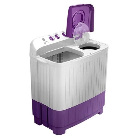 Samsung 7 Kg 5 Star Semi Automatic Top Load Washing Machine (WT70M3000UU/TL, Gray, Purple, Air Turbo Drying)-2