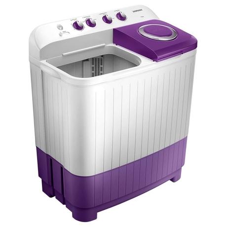 Samsung 7 Kg 5 Star Semi Automatic Top Load Washing Machine (WT70M3000UU/TL, Gray, Purple, Air Turbo Drying)-5