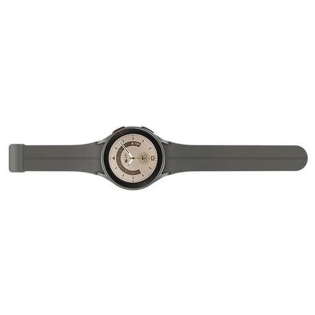 Samsung Galaxy Watch 5 Pro 45 mm Bluetooth Smart Watch with Sapphire Crystal Display with Sleep Tracking, Body Composition Analysis, Heart Rate and Fitness Tracking, One year warranty (Grey Titanium) SM-R920NZTAINU-6
