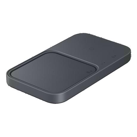 Samsung 15 Watts Fast Charging Support Wireless Mobile Phone Charger, LED Lights, Built-in Cooling System, Simultaneously Power Up Two Device, Dark Gray-2