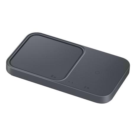 Samsung 15 Watts Fast Charging Support Wireless Mobile Phone Charger, LED Lights, Built-in Cooling System, Simultaneously Power Up Two Device, Dark Gray-3