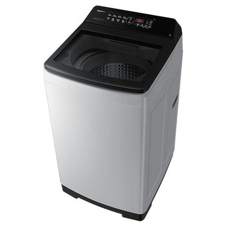 Samsung 7 kg Top Load, Ecobuble Technology, 700 RPM, Direct Inverter Motor, Dual Wing Pulsator, Middle Black, 5 Star (WA70BG4441BY)-1