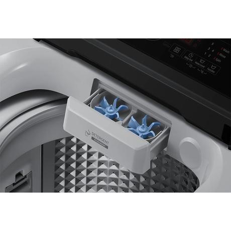 Samsung 7 kg Top Load, Ecobuble Technology, 700 RPM, Direct Inverter Motor, Dual Wing Pulsator, Middle Black, 5 Star (WA70BG4441BY)-5