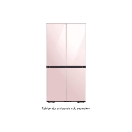 Samsung Side by Side Upper Refrigerator Panel, Glam Pink (Glam Glass), RA-F18DUU32-1