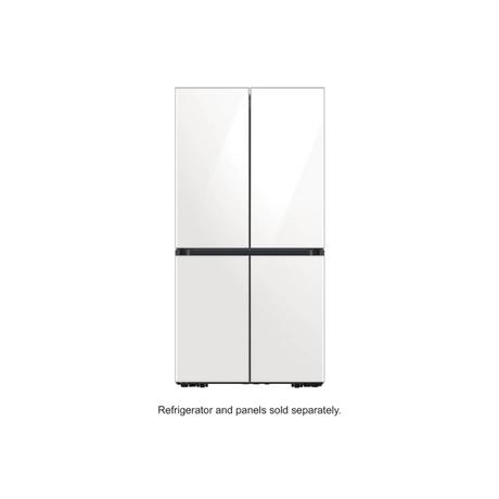 Samsung Side by Side Bottom Refrigerator Panel, Glam White (Glam Glass), RA-F18DBB35-1