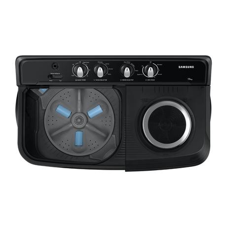 Samsung 7.5 Kg Top Loading Semi Automatic Washing Machine, WT75B3200GD, Black-4