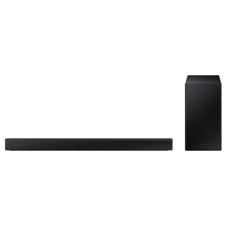 Samsung HW-B45E/XL 2.1 Channel Bluetooth Soundbar with Dolby Digital and DTS Virtual X, Black, 300 Watts-0