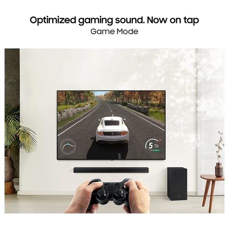 Samsung HW-B45E/XL 2.1 Channel Bluetooth Soundbar with Dolby Digital and DTS Virtual X, Black, 300 Watts-5