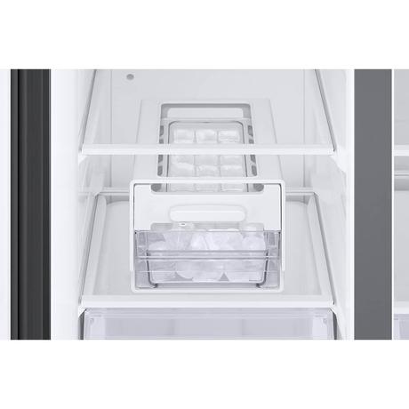Samsung 653 litres 3 Star Side by Side Refrigerator, Black DOI RS76CG8113B1-5
