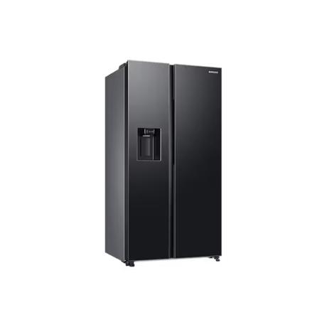 Samsung 633 L Convertible 5 in 1 Side by Side Refrigerator Black Matt, RS78CG8543B1-1