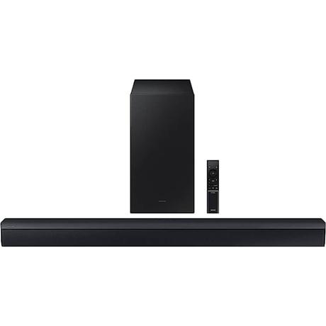 Samsung HW-C450 300 Watts 2.1 Channel Subwoofer, Soundbar, Black-0