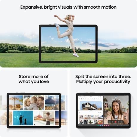 Samsung Galaxy 22.09 cm (8.7 inch) Wi-Fi + Cellular Tablet 64 GB 4 GB Gray Tab A9X115NA(2023)-4