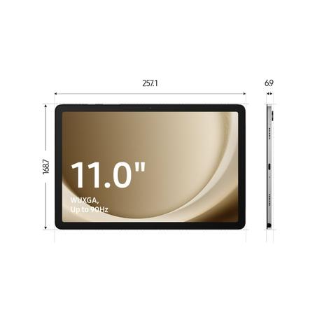 Samsung Galaxy 27.94 cm (11.0 inch) Wi-Fi + 5G Tablet, 128 GB, 8 GB RAM, Gray A9+X216BE (2023)-3