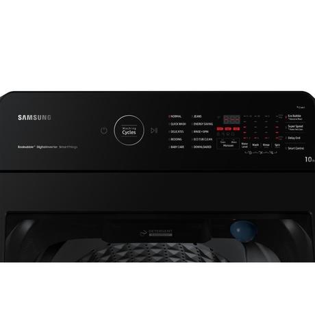 Samsung 10 Kg Fully Automatic Top Load Washing Machine with Wi-Fi Connectivity, WA10BG4546BVTL, Black Caviar-4