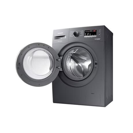 Samsung 7 kg Front Load, EcoBubble, Digital Inverter Motor, Hygiene Steam with In-Built Heater, Inox, 5 Star (WW70R22EK0X)-4