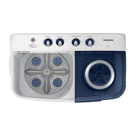 Samsung 7 kg Semi Automatic, Double Storm Pulsator, Air Turbo Drying, Magic Filter, Blue, 5 Star (WT70C3200LL)-10