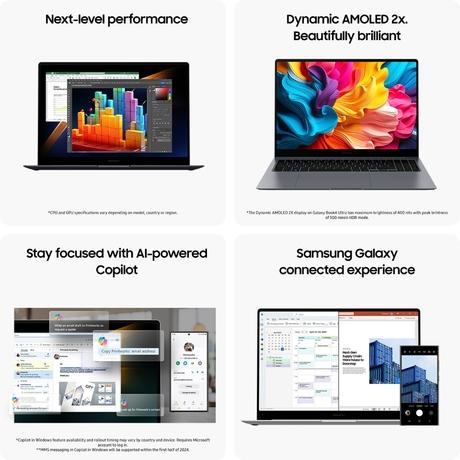 Samsung Galaxy Book4 Pro NP940XGK-KG2IN Laptop (Intel Core Ultra 7-155H/16GB/512GB/Windows 11 Home/MSO/OLED), 35.56cm (14 inch)-9