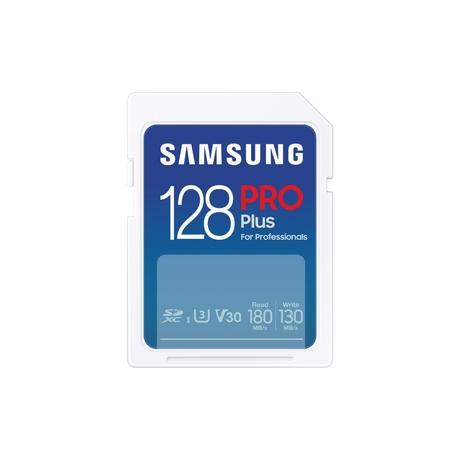 Samsung Pro Plus 128 GB Full SD Memory Card (MB-SD128S/APC)-0