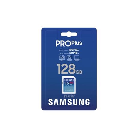 Samsung Pro Plus 128 GB Full SD Memory Card (MB-SD128S/APC)-1