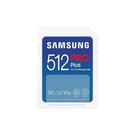 Samsung Pro Plus 512 GB Full SD Memory Card (MB-SD512S/APC)-0