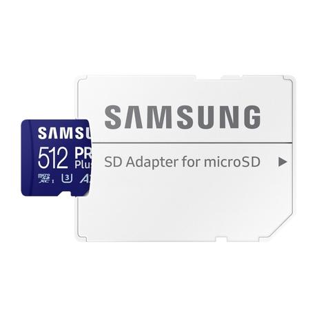 Samsung Pro Plus 512 GB microSD Memory Card (MB-MD512SA/APC)-1