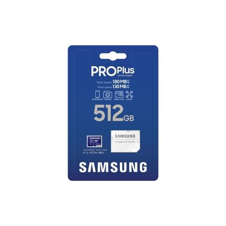 Samsung Pro Plus 512 GB microSD Memory Card (MB-MD512SA/APC)-2