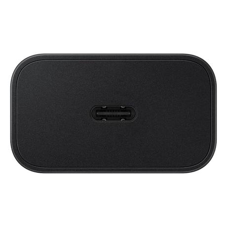 Samsung 25 W Adapter, Type-C, Fast Charging, Zero Standby Power Consumption, GAN Technology, Without Cable, Black-3
