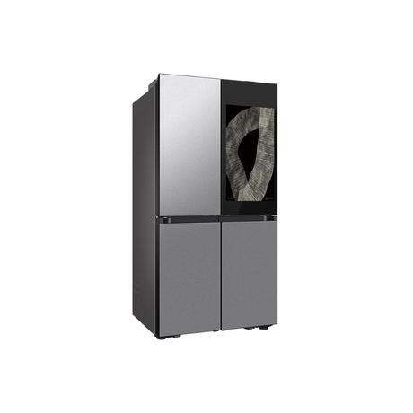 Samsung 809 L Side by Side Refrigerator, Clean Charcoal & Stainless Steel, RF71DB9950QDTL-1