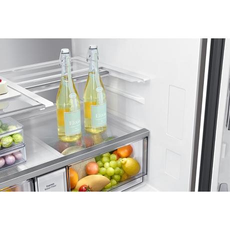 Samsung 809 L Side by Side Refrigerator, Clean Charcoal & Stainless Steel, RF71DB9950QDTL-10